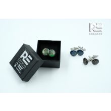 KIFUTÓ termék! Acél kör mandzsetta - kék