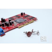 KIFUTÓ termék! Acél kör mandzsetta - piros