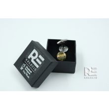 KIFUTÓ termék! Acél kör mandzsetta - sárga