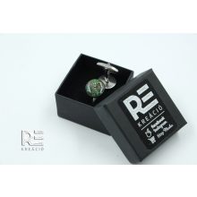 KIFUTÓ termék! Acél kör mandzsetta - zöld