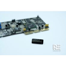 KIFUTÓ termék! Acél téglalap kitűző - fekete